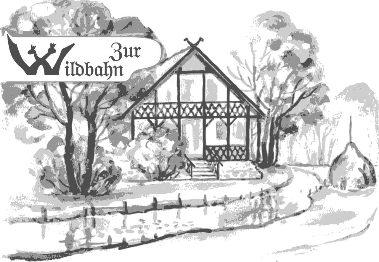 Landgasthof Zur Wildbahn Burg  Exterior foto